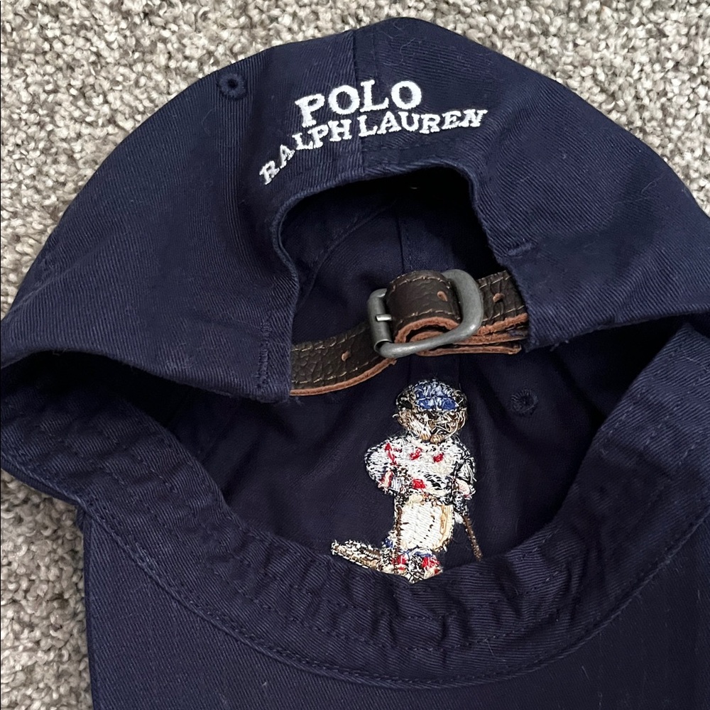 Polo by Ralph Lauren Navy Blue Hat - Picture 5 of 5